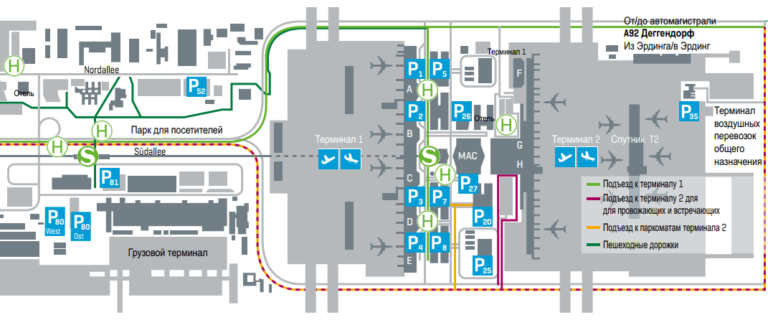 План схема аэропорта